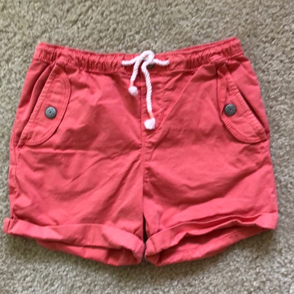 EUC coral OshKosh pull on shorts